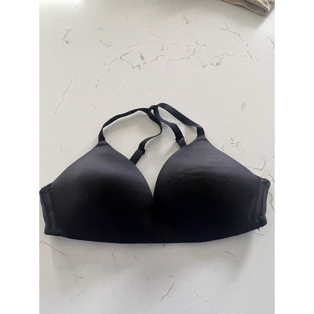 B Tempted Bra Womens 34C Black Adjustable Underwire Padded